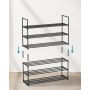 Szafka na buty Songmics 92 x 55 x 30,5 cm czarny - 9