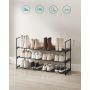 Szafka na buty Songmics 92 x 55 x 30,5 cm czarny - 5