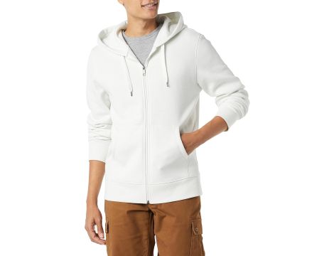 Bluza z kapturem Męska M Biały - 4