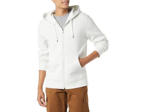 Bluza z kapturem Męska M Biały
