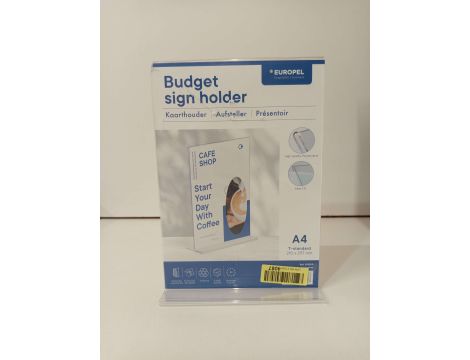 Uchwyt na szyldy Europel Budget standard A4 E11C28 - 5