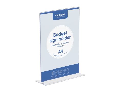 Uchwyt na szyldy Europel Budget standard A4 E11C28