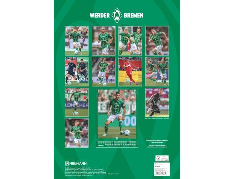 Werder Brema 2025 - Kalendarz A3 - Kalendarz piłkarski - Kalendarz kibica - 8