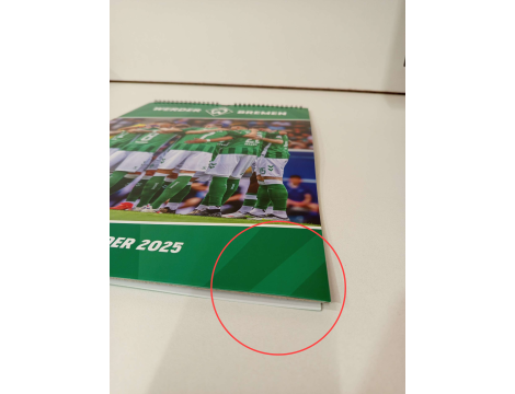 Werder Brema 2025 - Kalendarz A3 - Kalendarz piłkarski - Kalendarz kibica - 6