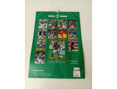 Werder Brema 2025 - Kalendarz A3 - Kalendarz piłkarski - Kalendarz kibica - 4