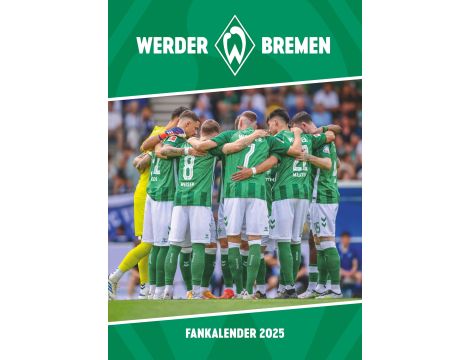 Werder Brema 2025 - Kalendarz A3 - Kalendarz piłkarski - Kalendarz kibica