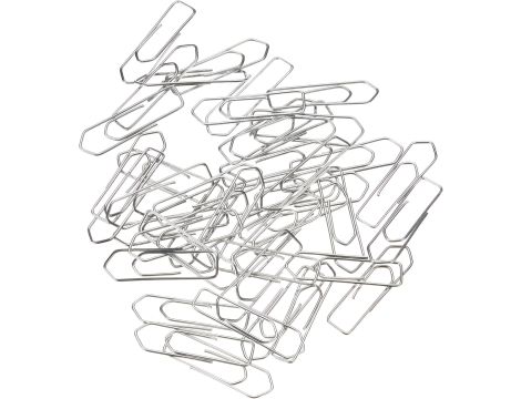 Herlitz 8859100 spinacze biurowe 32 mm ocynkowane - 5