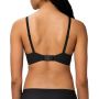 Body make-up niewidoczny biustonosz z fiszbinami 80B Czarny - 4